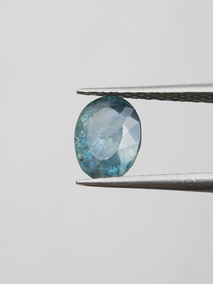 Glacier Run — 2.335ct blue Montana sapphire, 9mm, heated