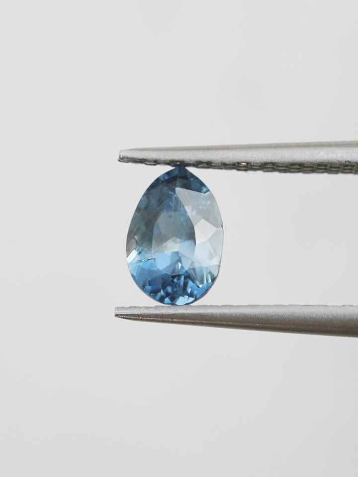 Blue Tempest — 1.060ct blue Montana sapphire, 7mm, unheated