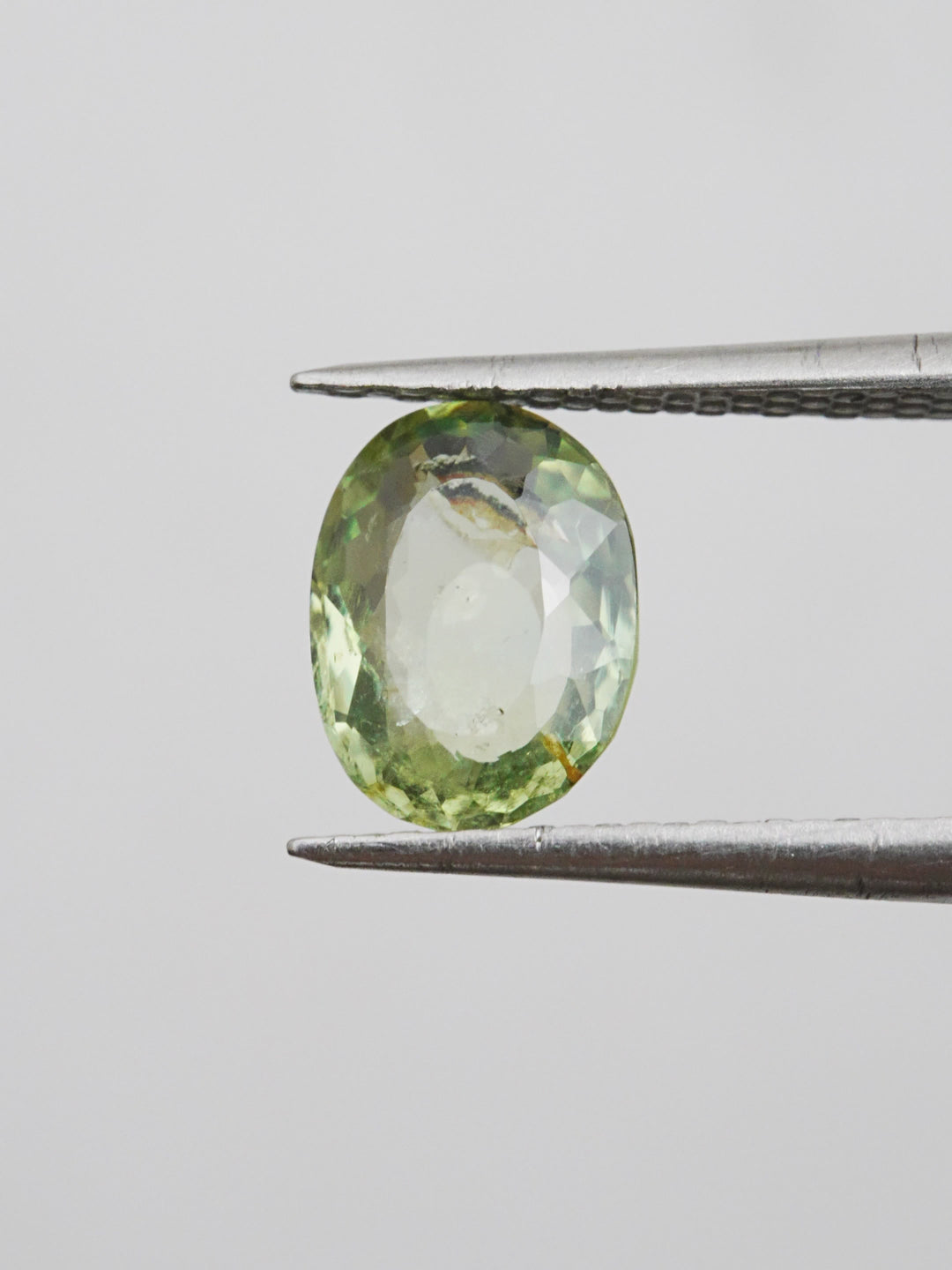 Fernfire — 1.990ct green Montana sapphire, 9mm, unheated
