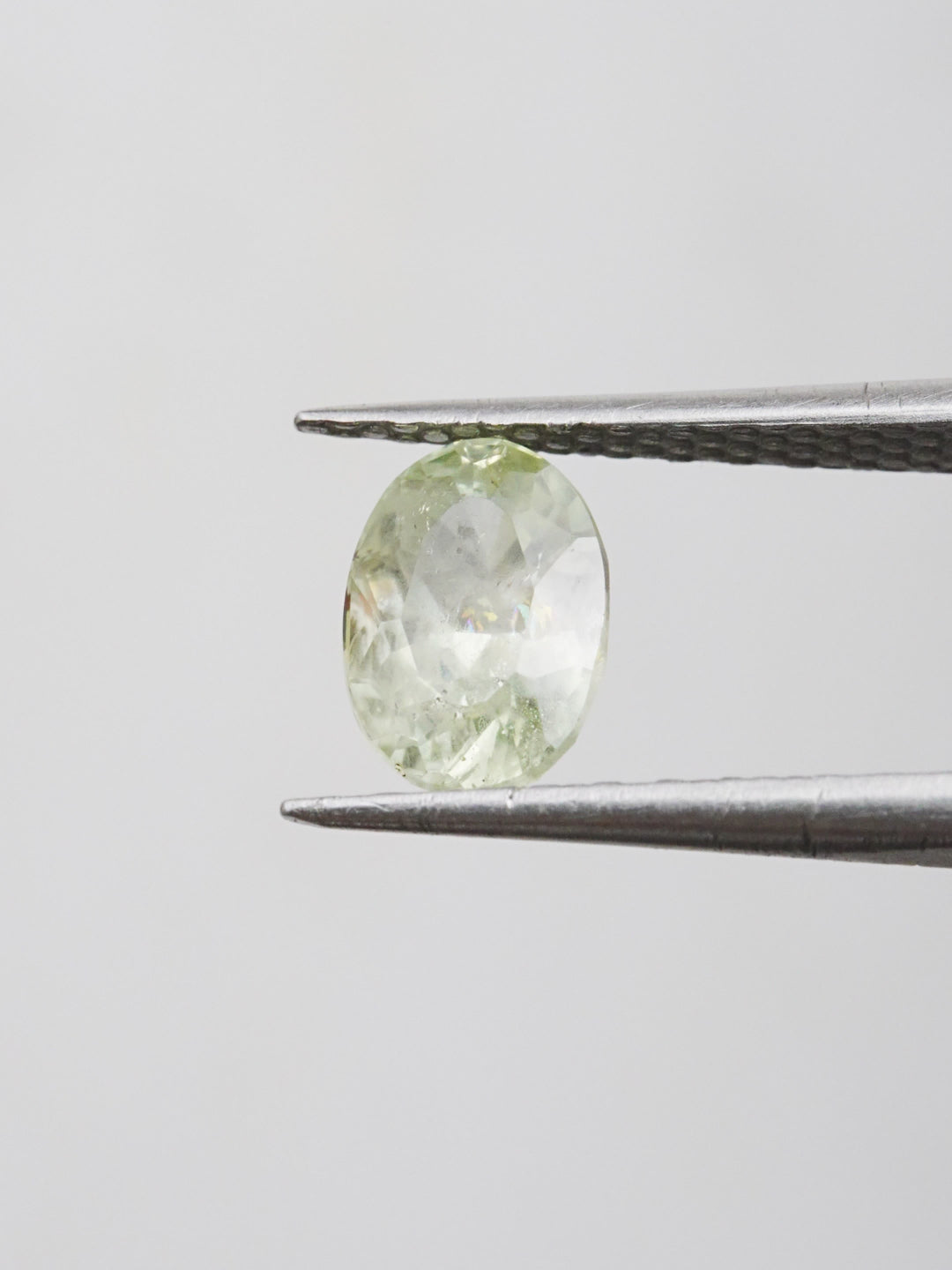 Mistveil — 1.745ct green Montana sapphire, 8mm, heated