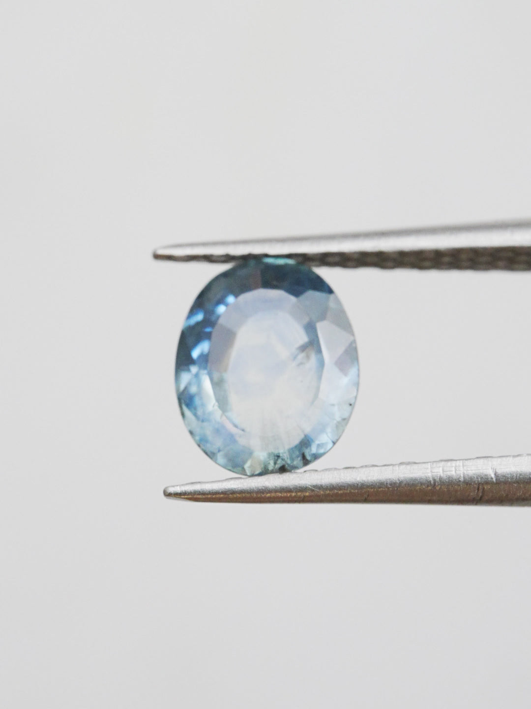 Blue Hollow — 1.420ct blue Montana sapphire, 8mm, heated