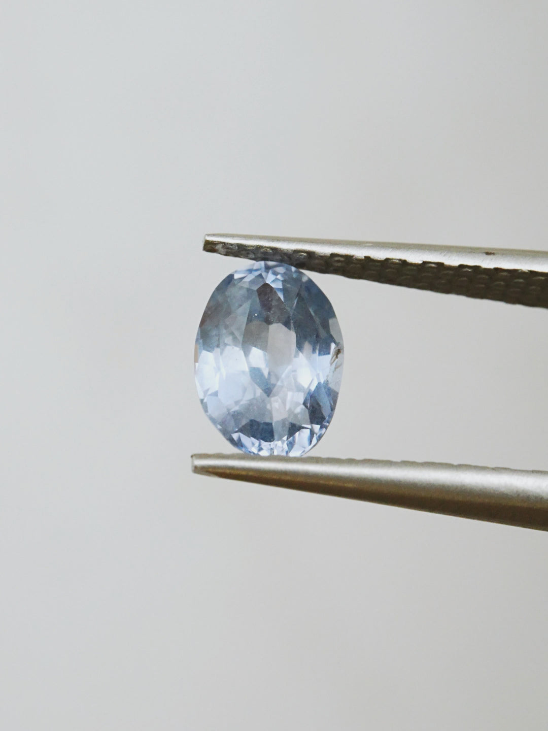 Sea Glass — 1.500ct blue oval Montana sapphire, 8mm, unheated