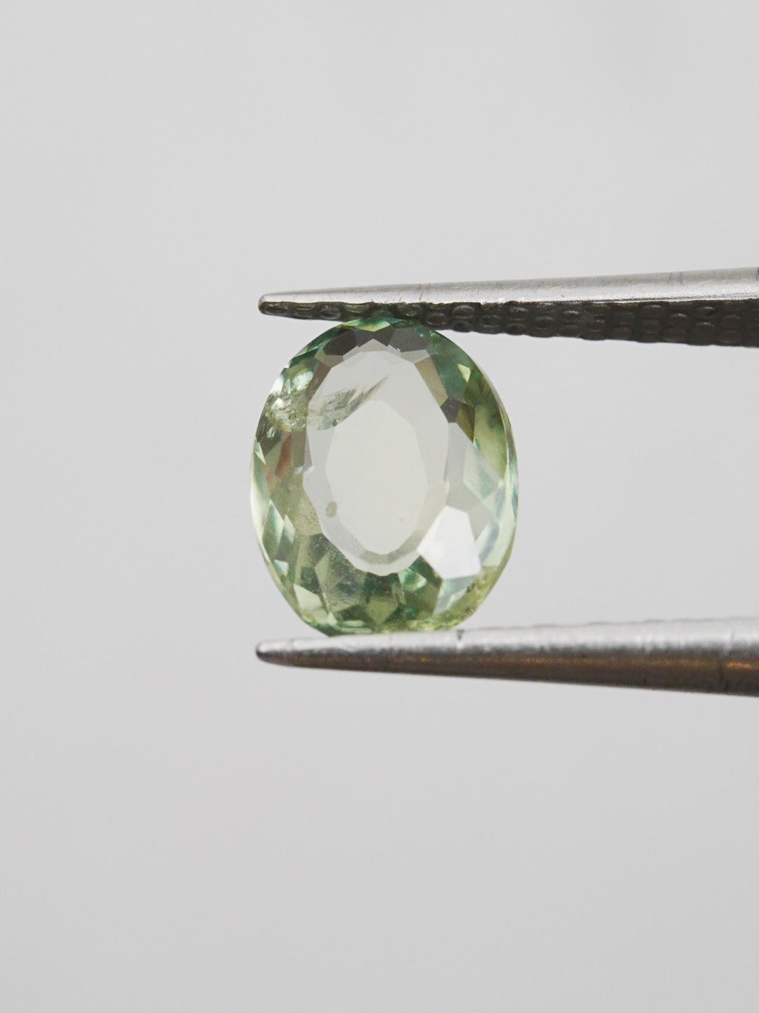 Willow Mist — 1.820ct green Montana sapphire, 9mm, unheated