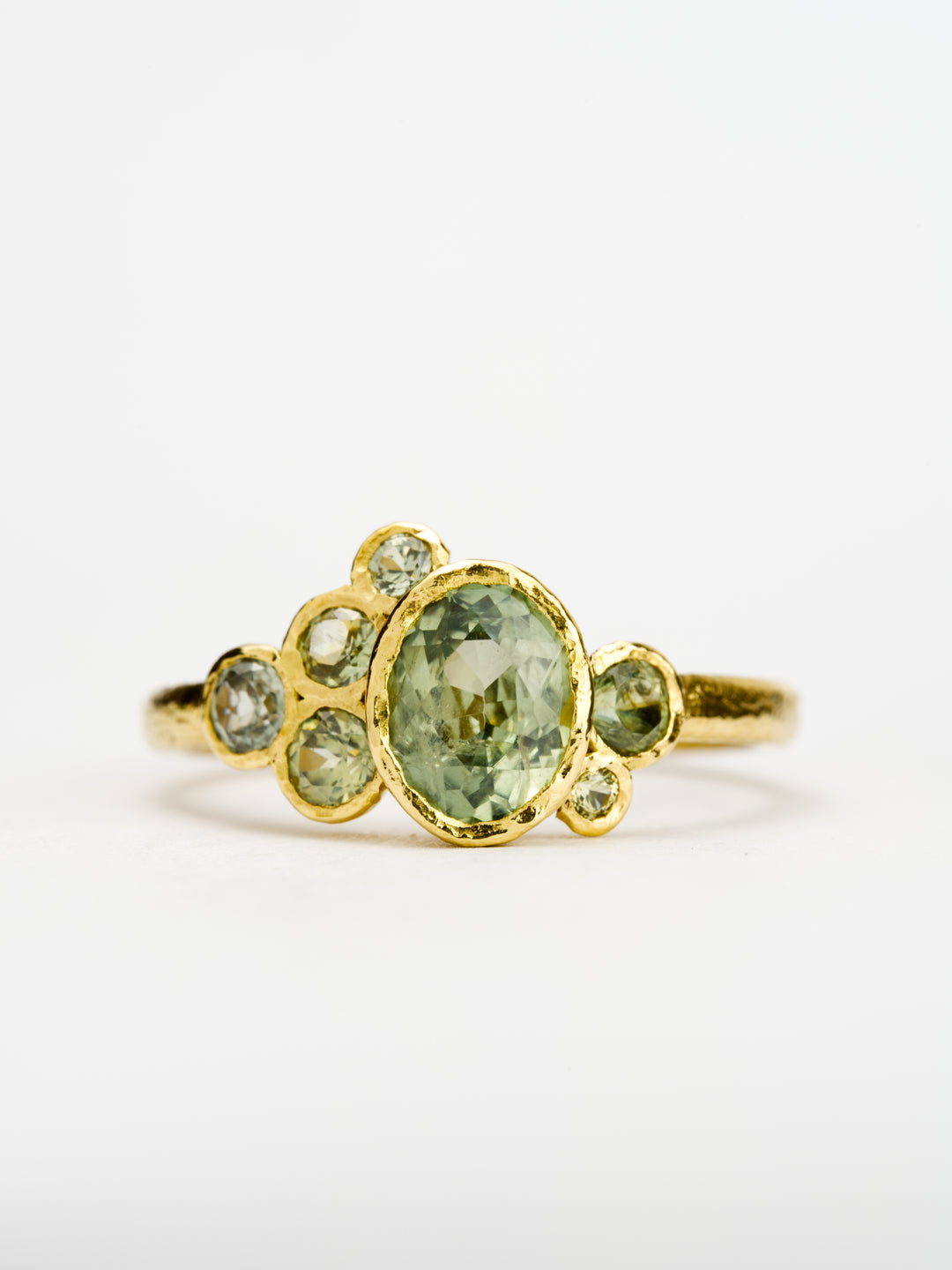 Reed Green Montana Sapphire Ring-1.03ct, handcrafted by Rigby Leigh