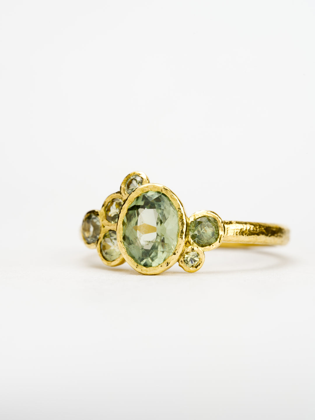 Reed Green Montana Sapphire Ring-1.03ct, handcrafted by Rigby Leigh