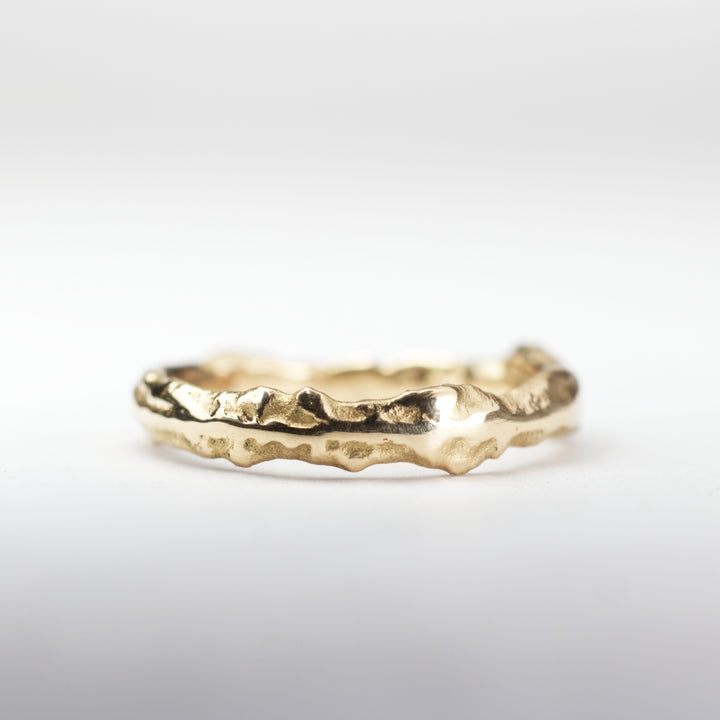 Slim band Natural, handcrafted by Rigby Leigh