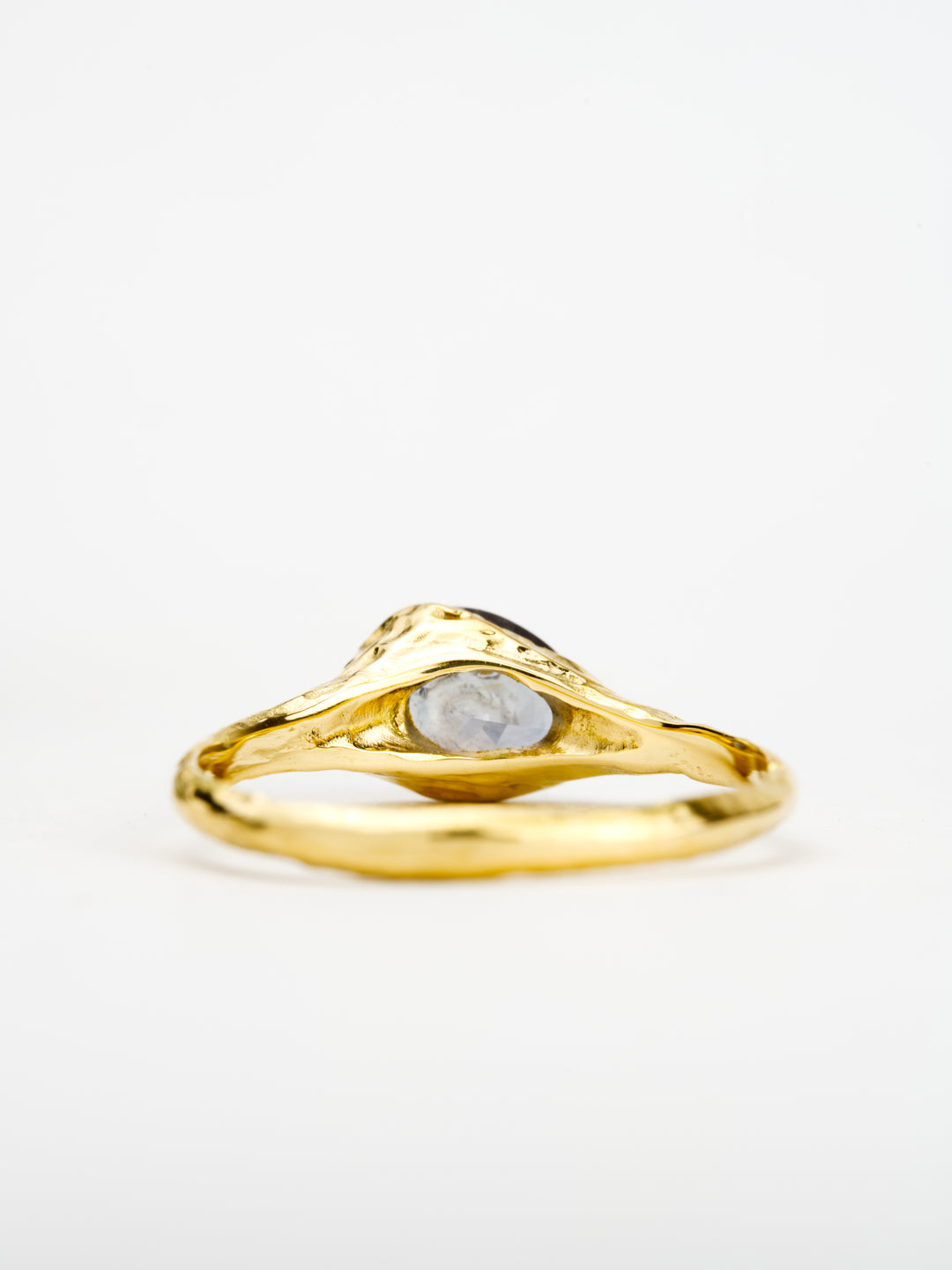 Solstice Blue Montana Sapphire Ring - 1.185ct, handmade by Rigby Leigh