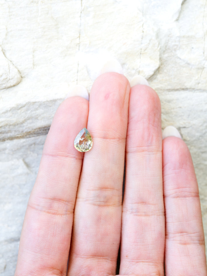 Sunmorrow — 1.920ct yellow Montana sapphire, 9mm, heated
