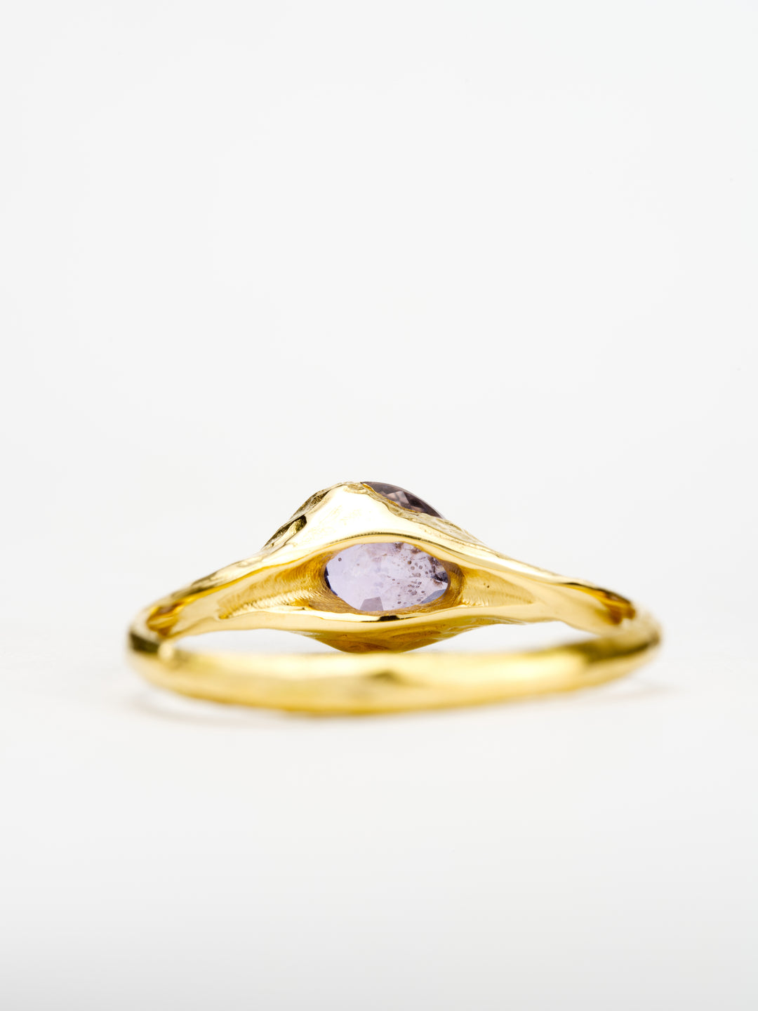 Thistle Violet Montana Sapphire Ring - 1.01ct, handmade by Rigby Leigh