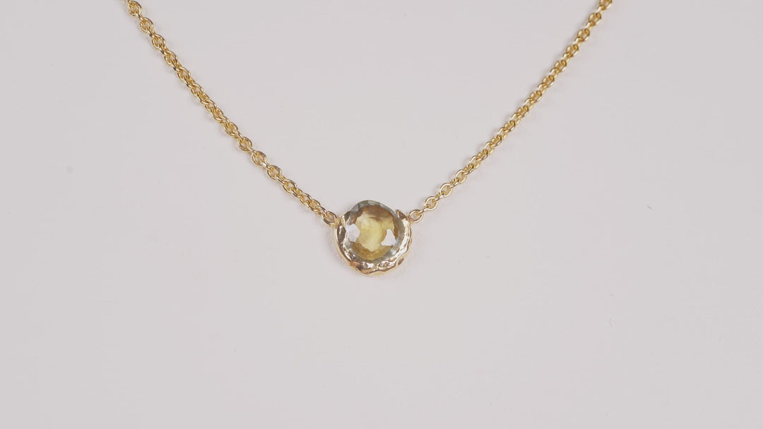 Field Green Montana Sapphire | Necklace