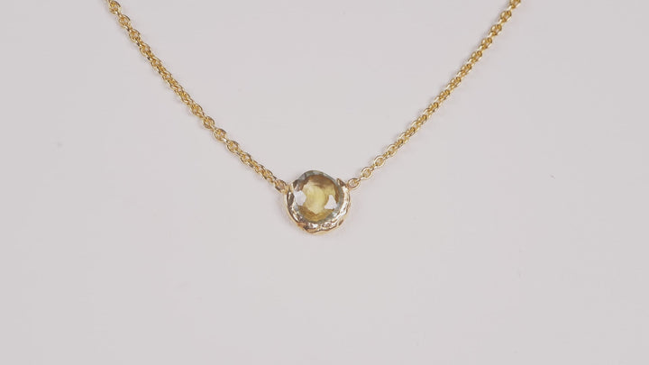 Field Green Montana Sapphire | Necklace