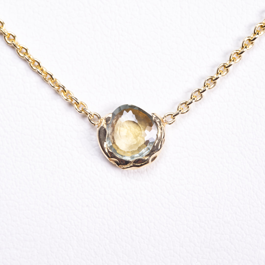 Field Green Montana Sapphire | Necklace