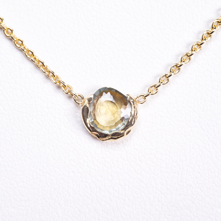 Field Green Montana Sapphire | Necklace