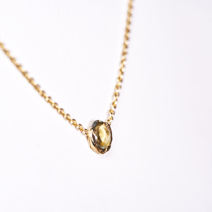 Field Green Montana Sapphire | Necklace