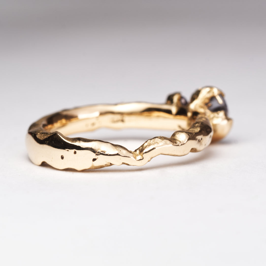 Union - Earth & Ruby Diamond Ring