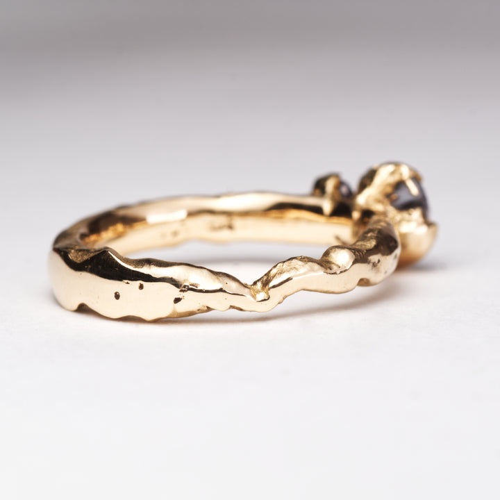 Union - Earth & Ruby Diamond Ring