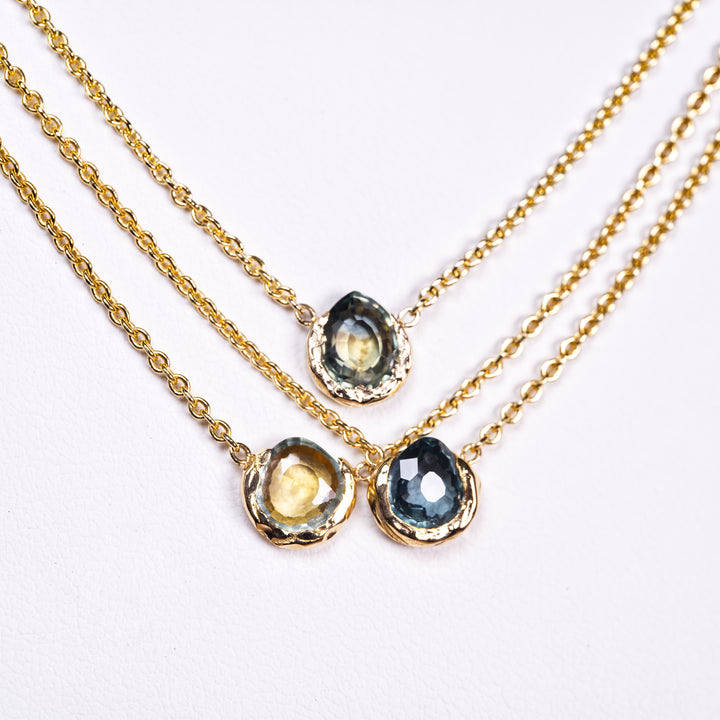 Field Green Montana Sapphire | Necklace
