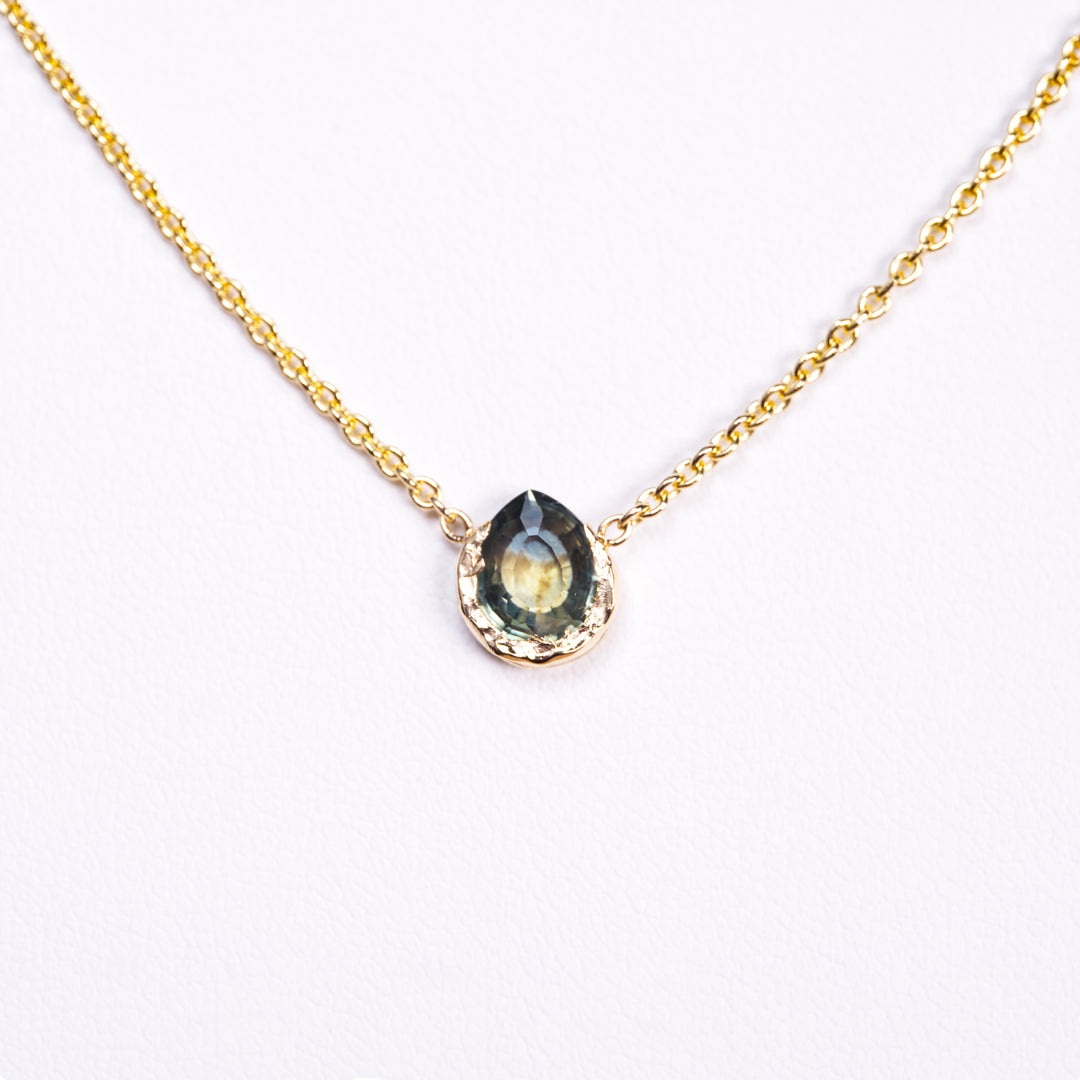 Handcrafted Montana Sapphire Necklaces | Rigby Leigh Jewelry