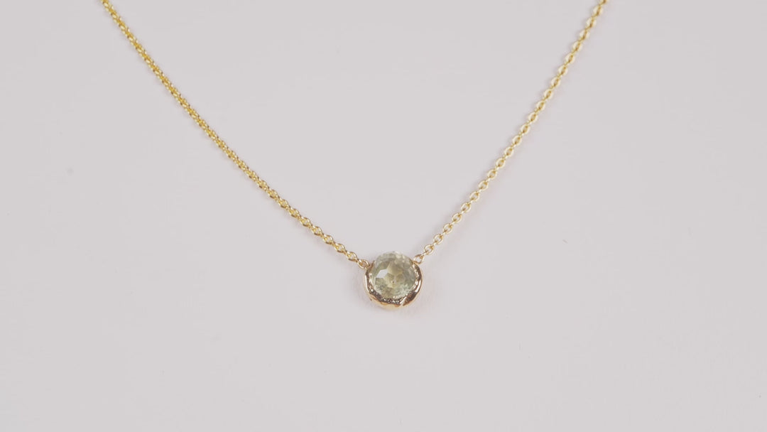 Tree Green Montana Sapphire | Necklace